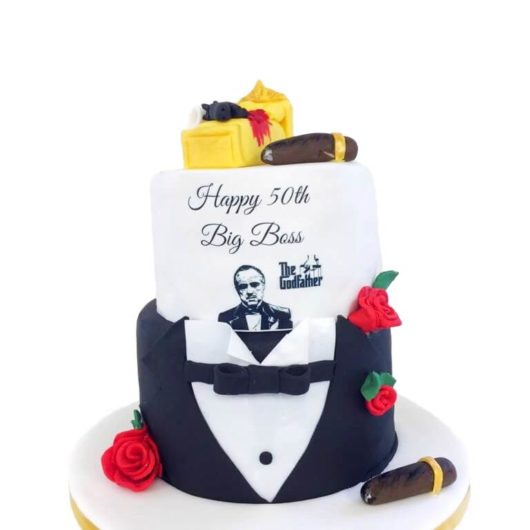 The godfather - 50th birthday cake