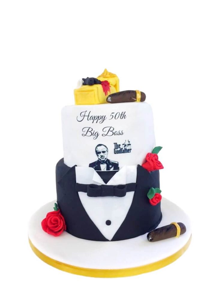 The godfather - 50th birthday cake