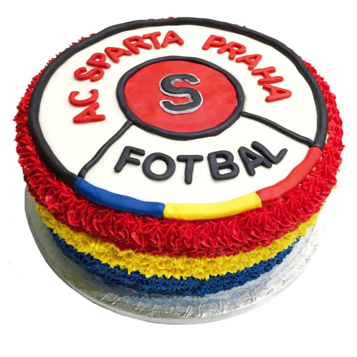Ac Sparta Praha fotbal cake