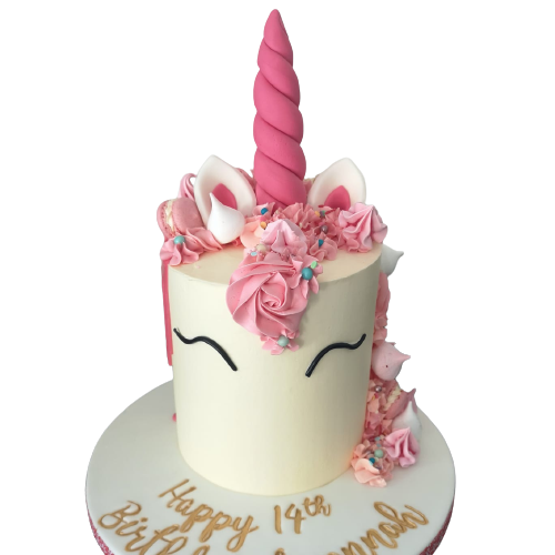 Adorable Unicorn Cake