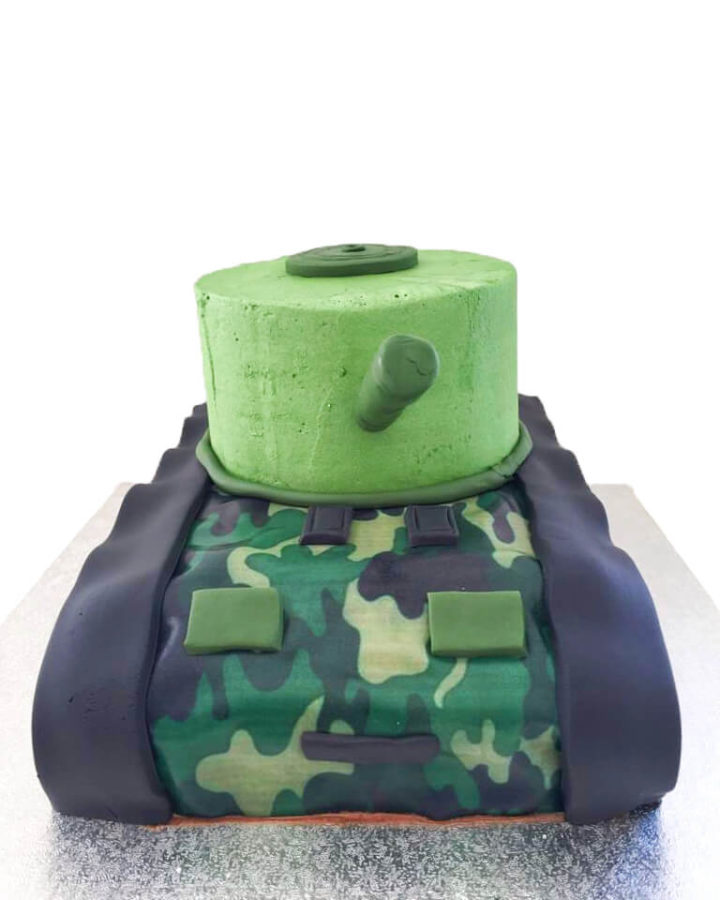 Army Tank cake Dublin ireland