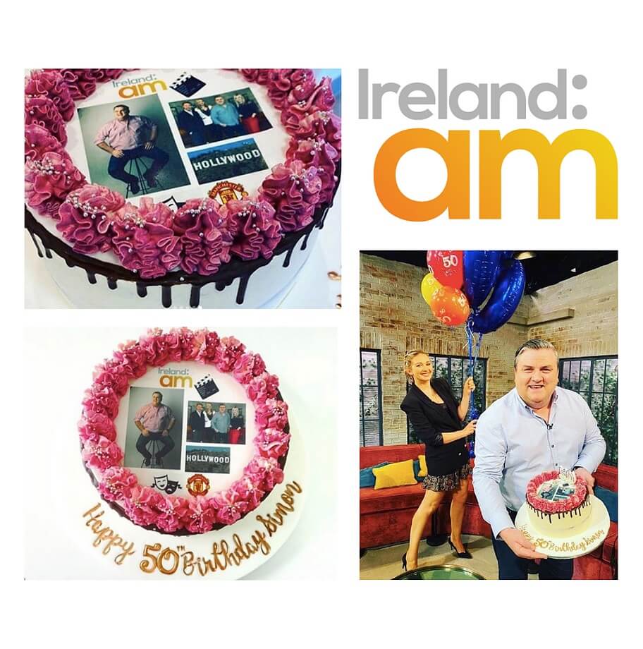 Ireland AM Eves Cakes Simon Delaney 50th