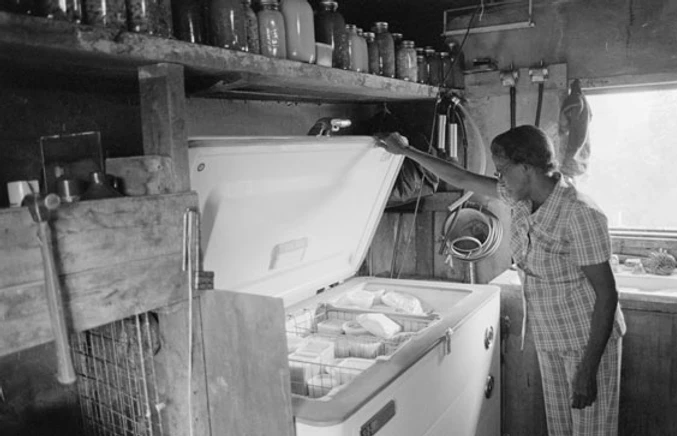 Early History Of Food Freezing At Home