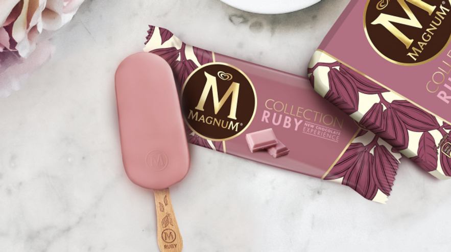 ruby magnum ice cream what is ruby chocolate