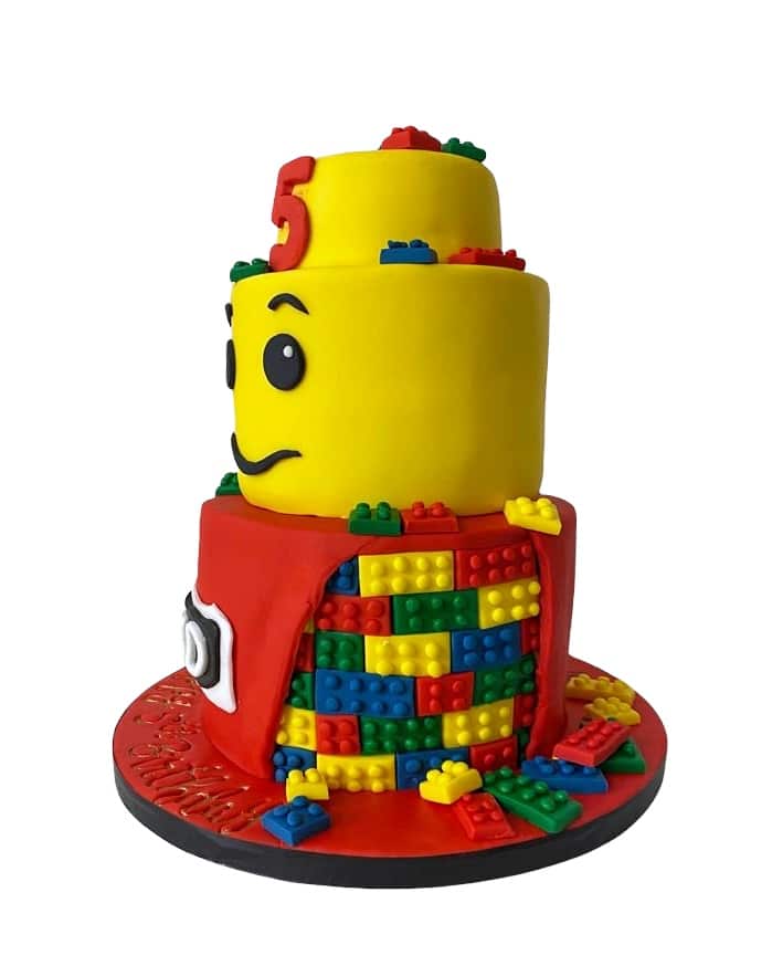 Lego Birthday cake
