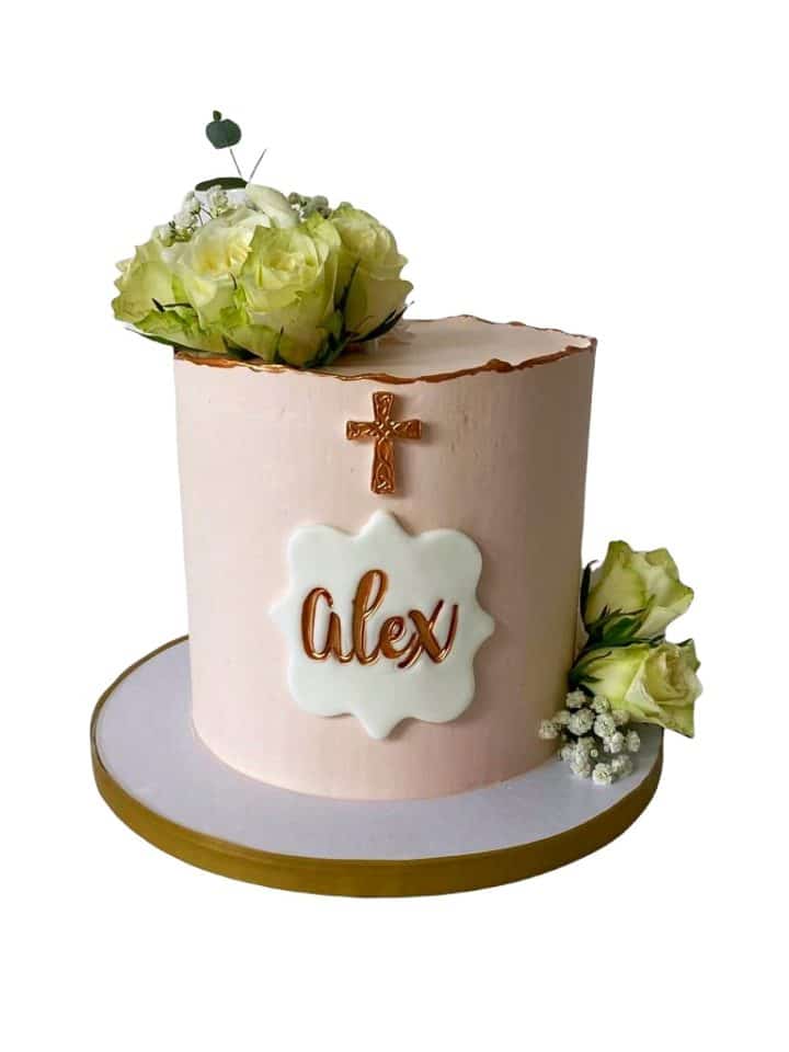 confirmation cake for girl