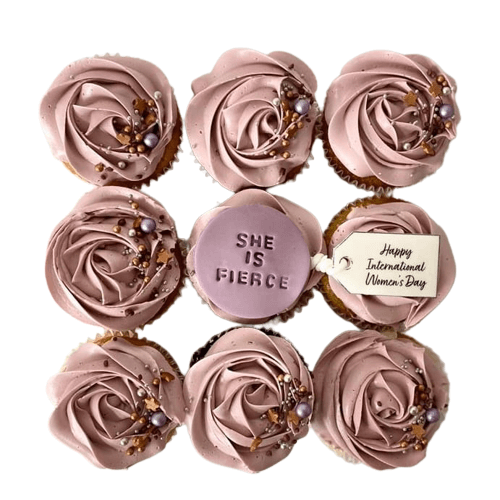 International Womens Day Cupcakes Dublin Delivery