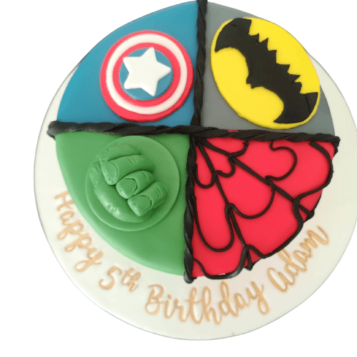 Marvel Avengers Cake by Eves Cakes Dublin