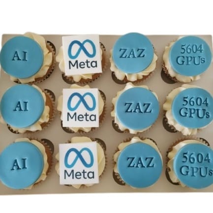 custom logo cupcakes meta