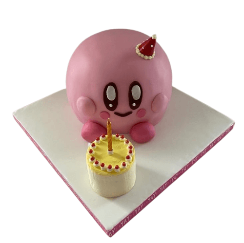 kirby birthday cake