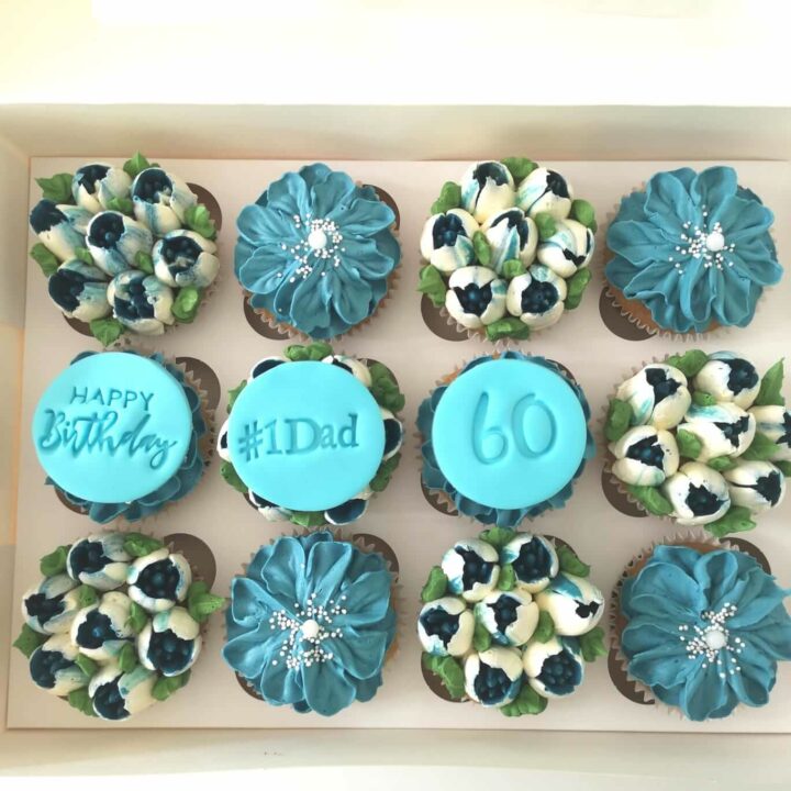 personalised cupcakes for dad