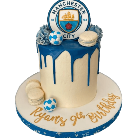 manchester city cake for birthday