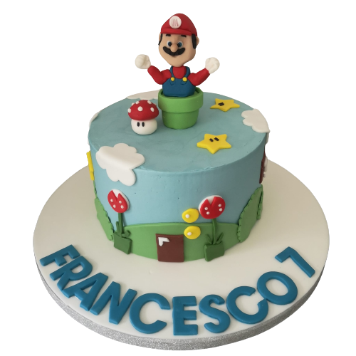 Super Cool Super Mario Cake by Eves Cakes Dublin