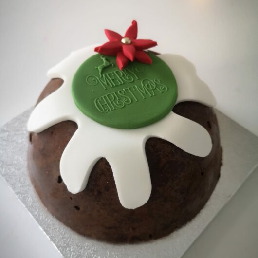 Chocolate Biscuit Xmas Pudding in Dublin Ireland